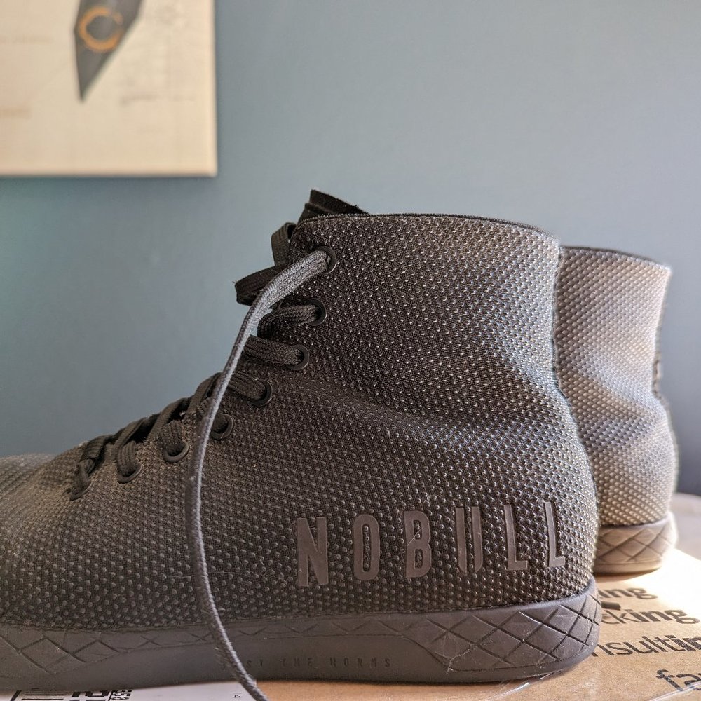 Nobull black high tops